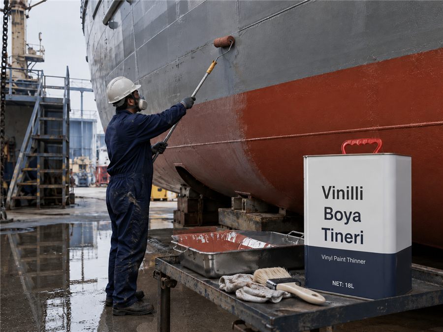 Vinilli Boya Tineri — kullanım alanı